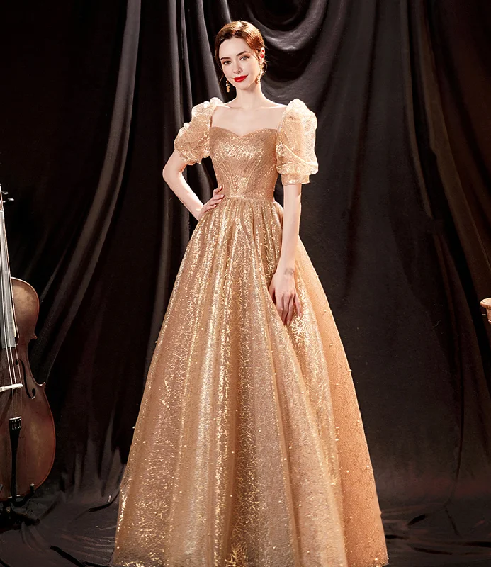 Designer prom gowns for luxury appeal-Shiny tulle long A line prom dress evening dress 8818 Designer prom gowns for luxury appeal-Shiny tulle long A line prom dress evening dress 8818