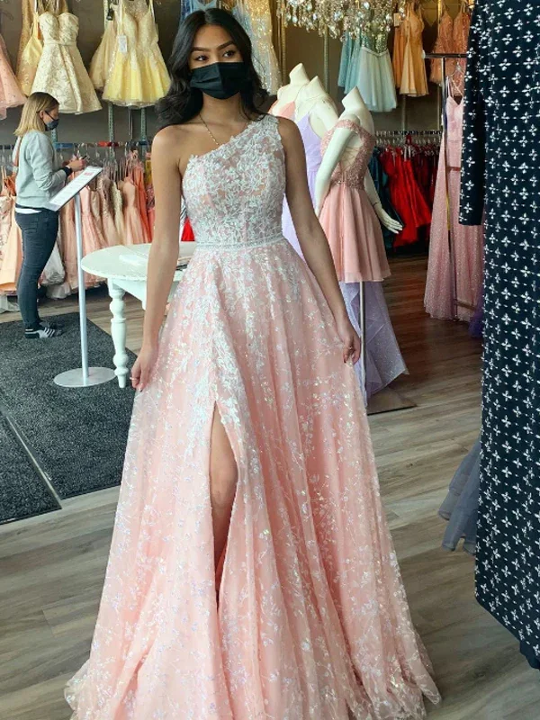 Black velvet prom dresses for luxury-Simple A-line One-Shoulder Lace Long Prom Dresses gh1066 Black velvet prom dresses for luxury-Simple A-line One-Shoulder Lace Long Prom Dresses gh1066