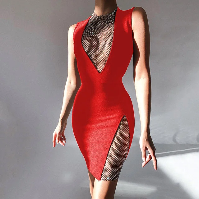 Sleeveless Red