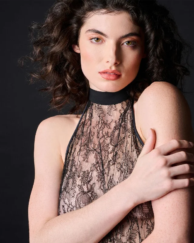 evening dress discount codes 2023-All Over Lace Nightie