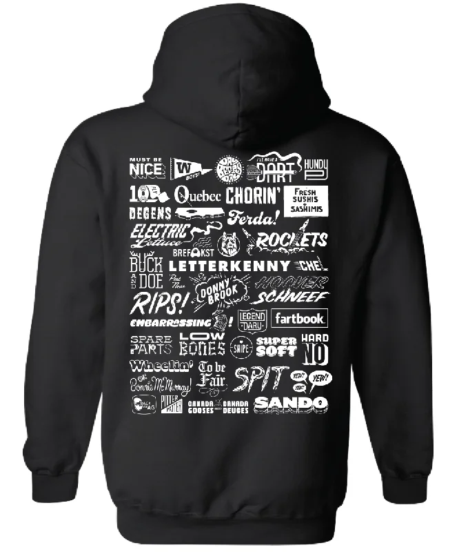 Letterkenny Slogans Hoody