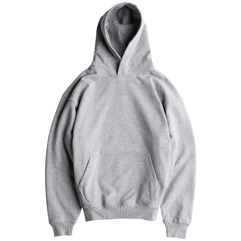 Luxury Blank Hood - Grey