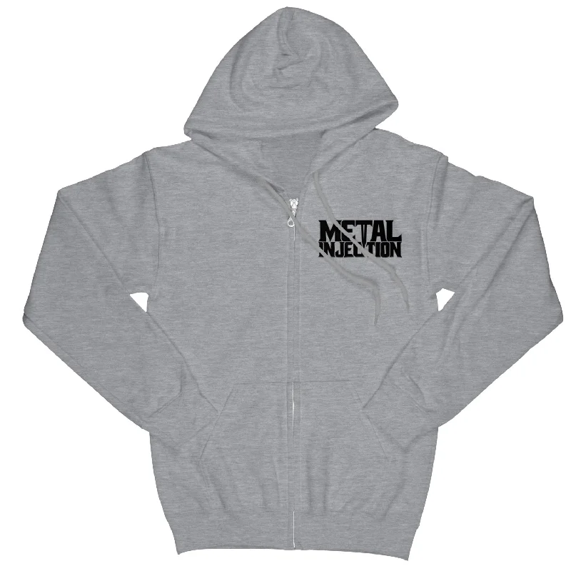 Metal Injection "Classic Logo" Zip Hoodie