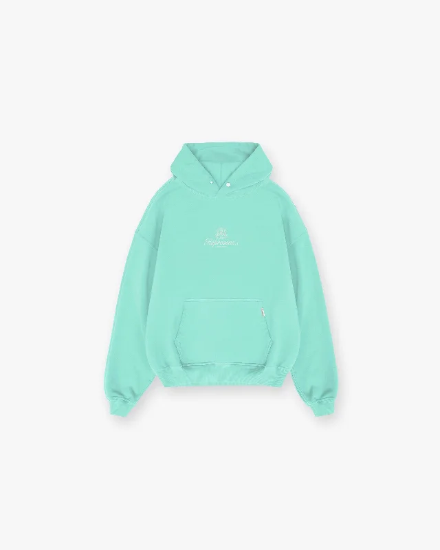 Permanent Vacation Hoodie - Electric Mint