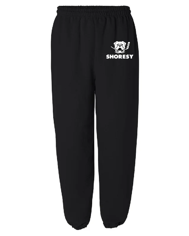 Shoresy Bulldogs Logo Men's Black Joggers