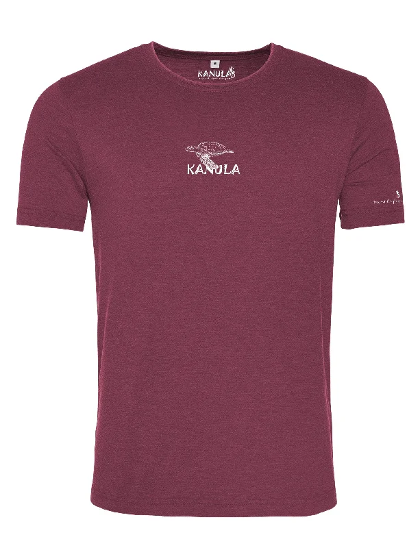 SPECIAL OFFER - Washed T Shirt - Burgundy - L