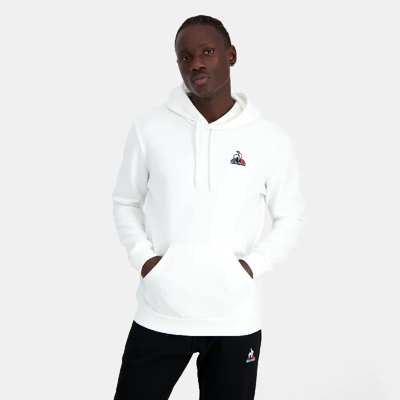 2410189-ESS Hoody N°2 M new optical white | Sweat à capuche Homme