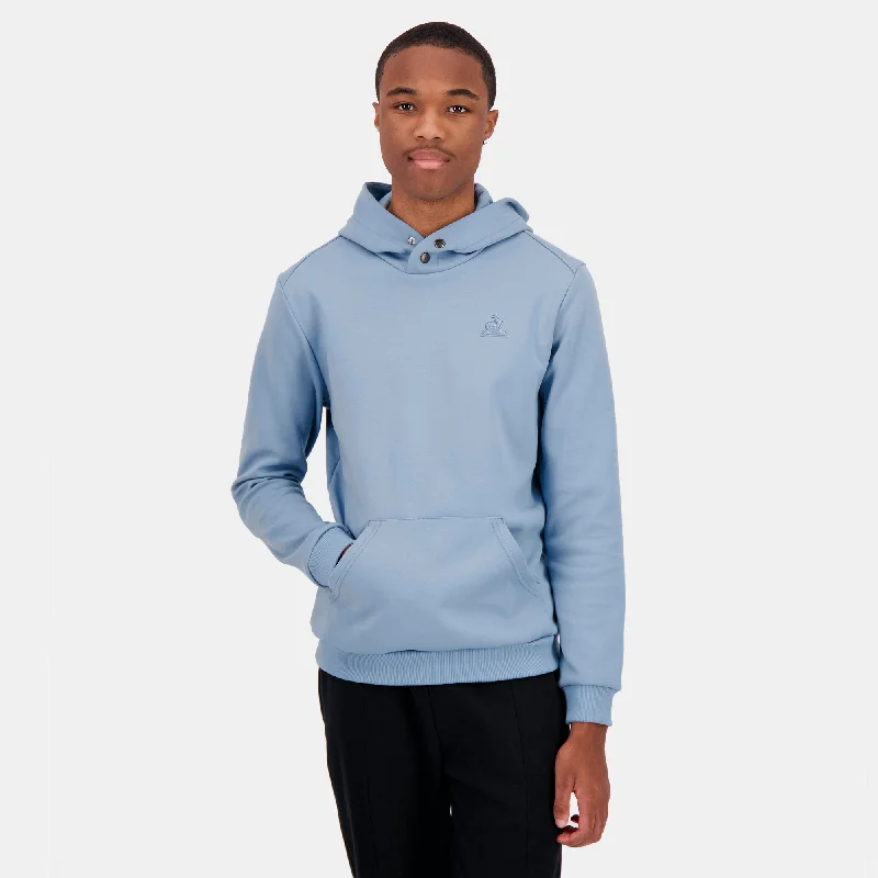 2422679-ESS T/T Hoody N°1 M faded denim | Sweat à capuche Homme