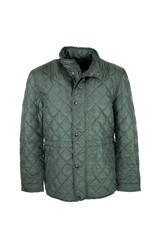 MJ002 - Men's Leiden Quilted Jacket - GREEN