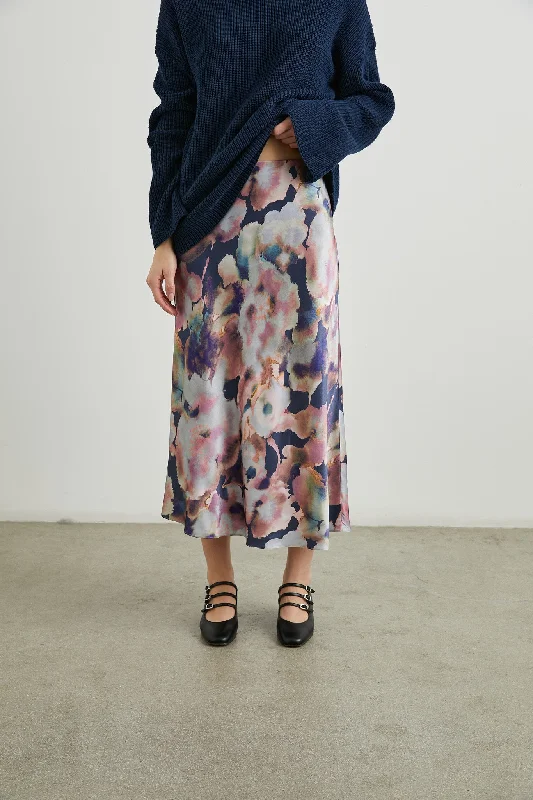 silk evening dresses for red carpet-Anya Midnight Verbena