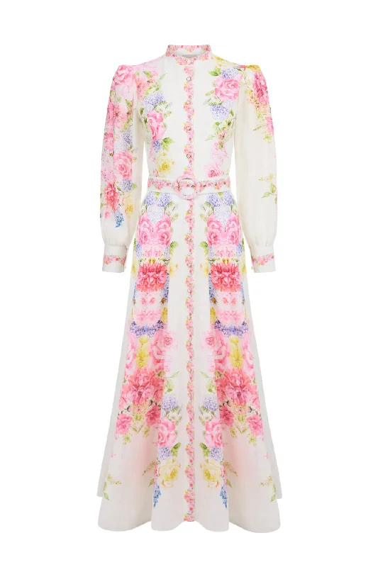 evening dresses with side beading-Aurora Dress