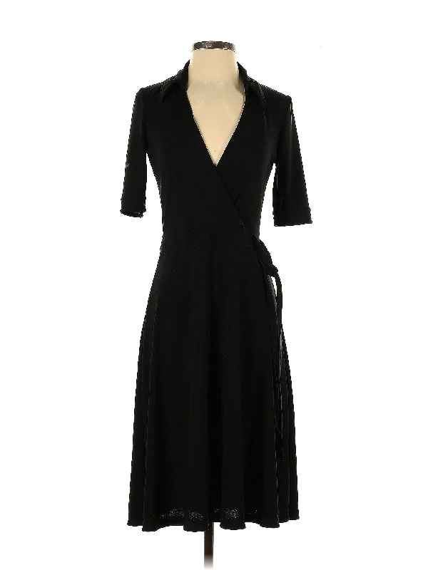 、cocktail dress with side ruffles-Cocktail Dress