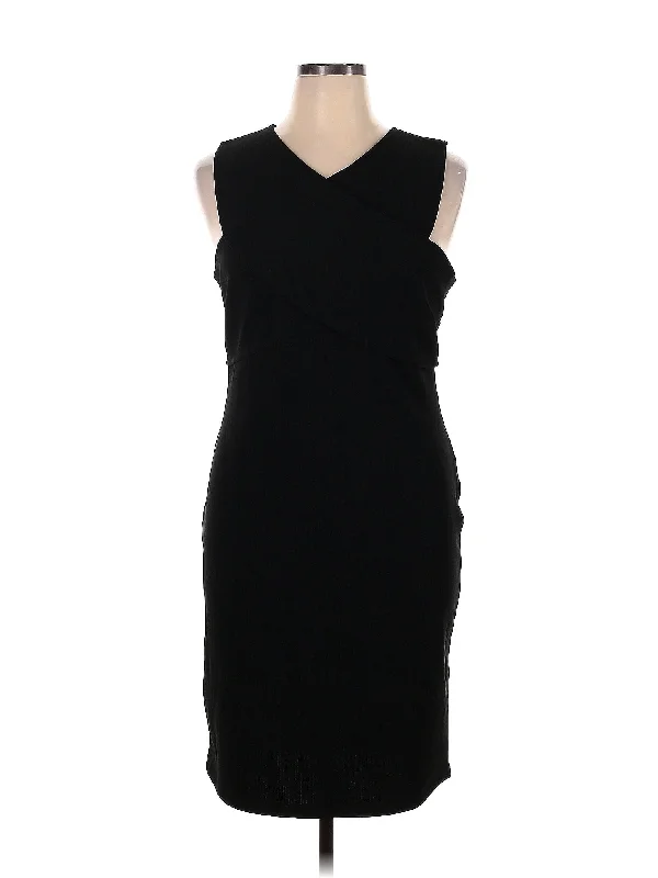 cocktail dress with side drapes-Cocktail Dress