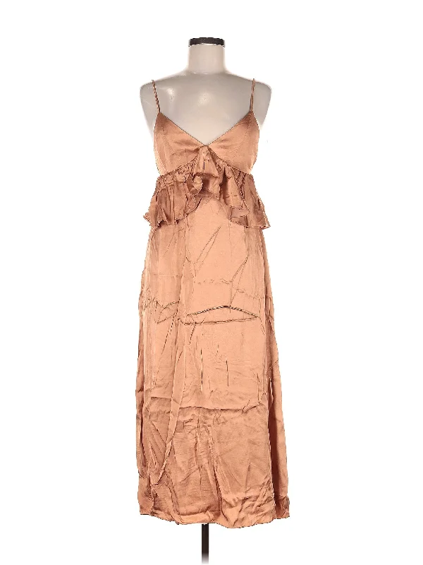 cocktail dress with side sashes-Cocktail Dress