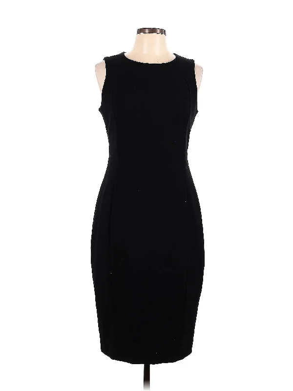 cocktail dress with side gathers-Cocktail Dress