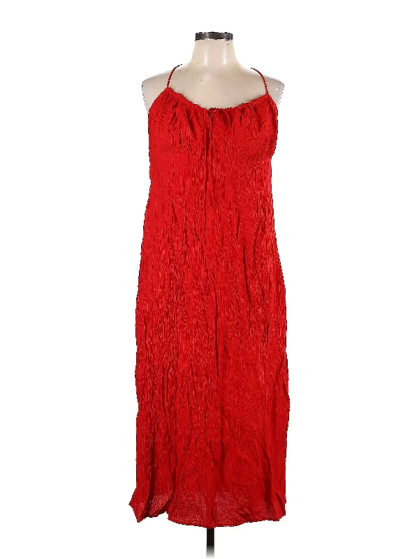 cocktail dress with side gathers-Cocktail Dress
