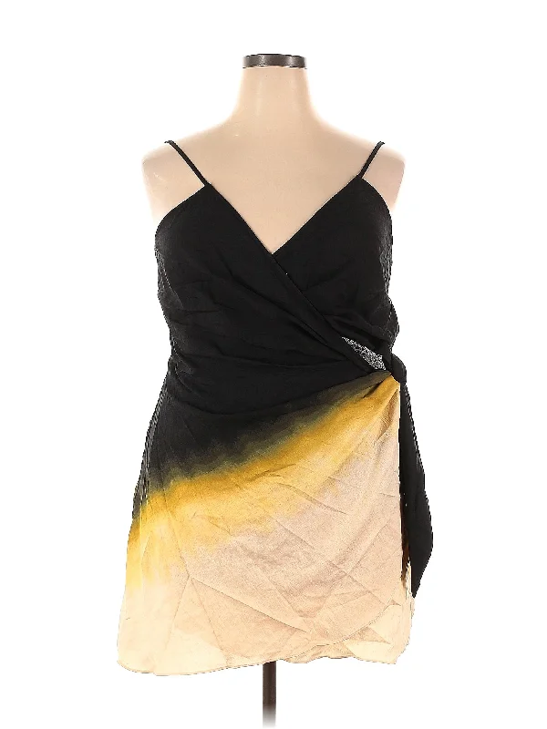 cocktail dress with side gathers-Cocktail Dress