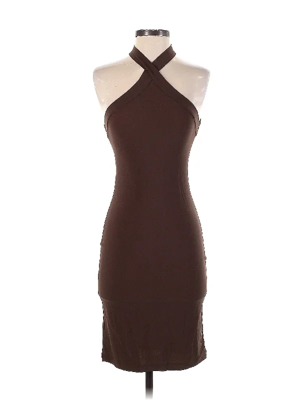 cocktail dress with side lace-up-Cocktail Dress