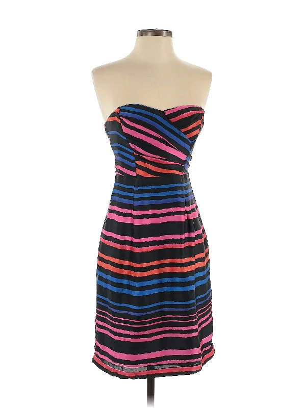 cocktail dress with side ruching-Cocktail Dress