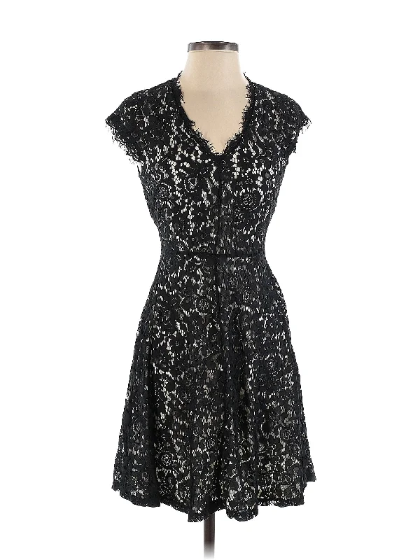 cocktail dress with side lace-Cocktail Dress