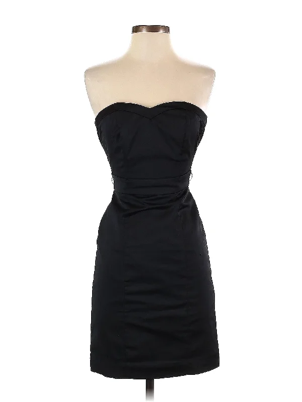 cocktail dress with draped neckline-Cocktail Dress