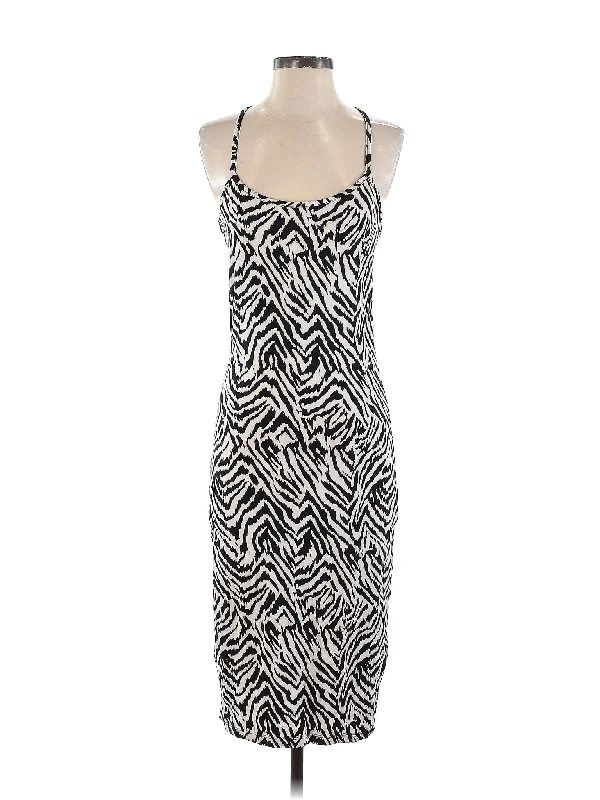 cocktail dress with asymmetrical hem-Cocktail Dress