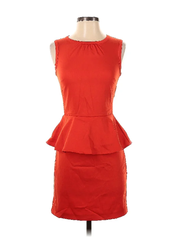 cocktail dress with detachable train-Cocktail Dress