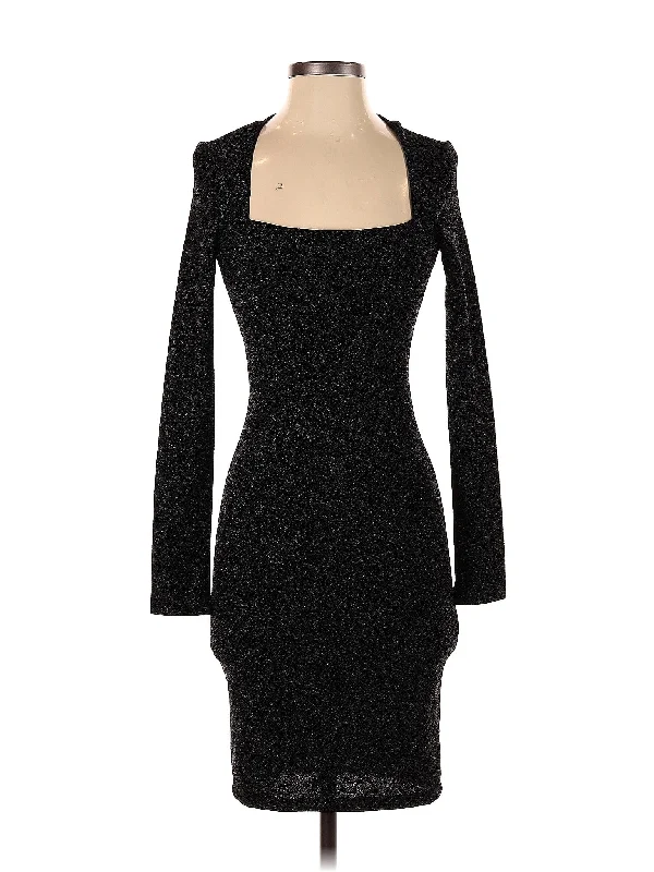 cocktail dress with side frills-Cocktail Dress