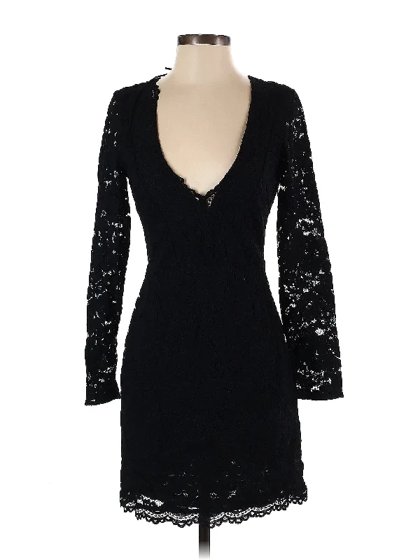 cocktail dress with side lace-up-Cocktail Dress