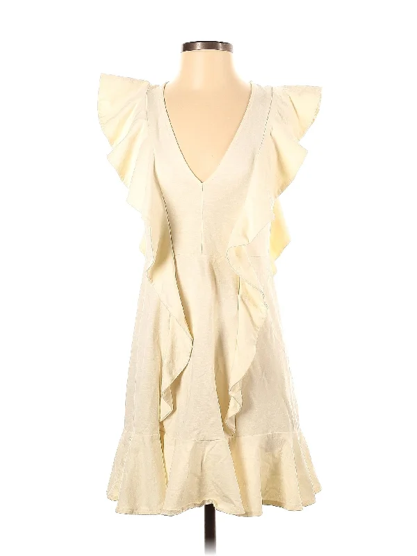 cocktail dress with side gathers-Cocktail Dress
