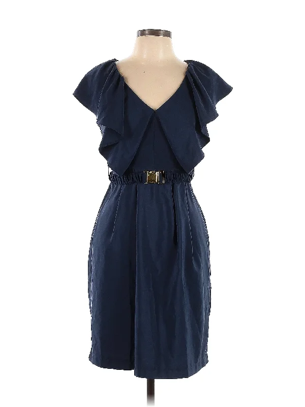 cocktail dress with side pleats-Cocktail Dress