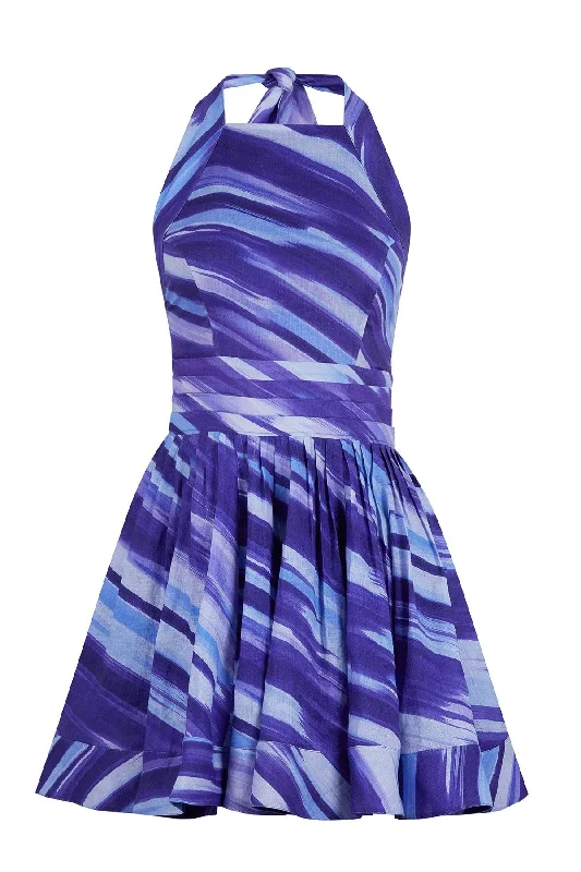 evening gowns with side drape-Ornella Dress