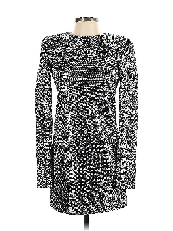cocktail dress with side buttons-Cocktail Dress