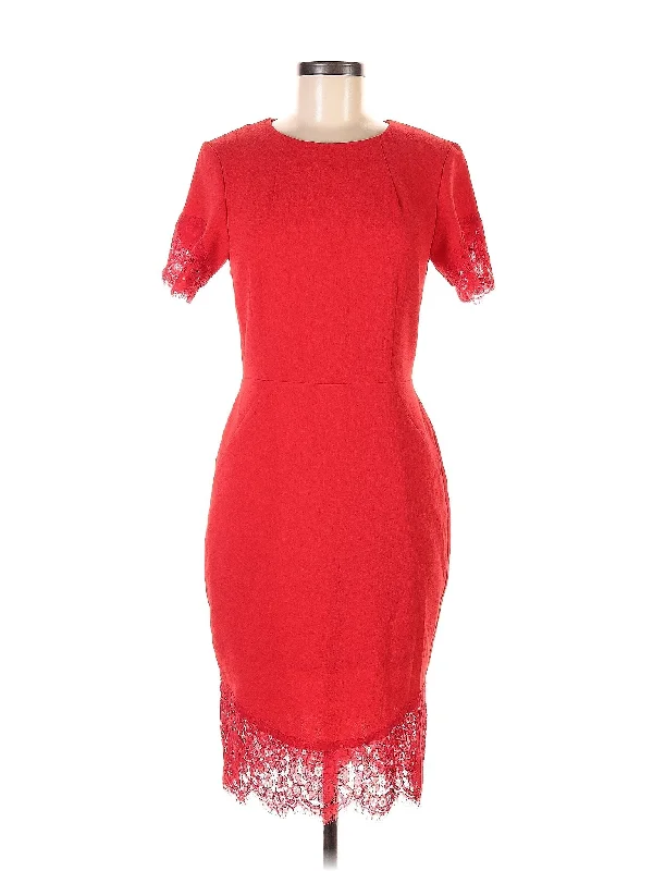 cocktail dress with side ruffles-Cocktail Dress