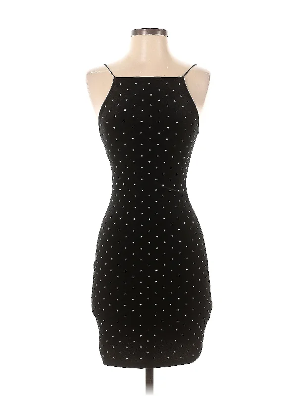 cocktail dress with draped neckline-Cocktail Dress