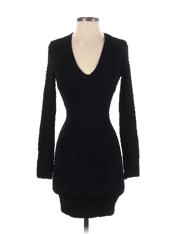 cocktail dress with asymmetrical hem-Cocktail Dress