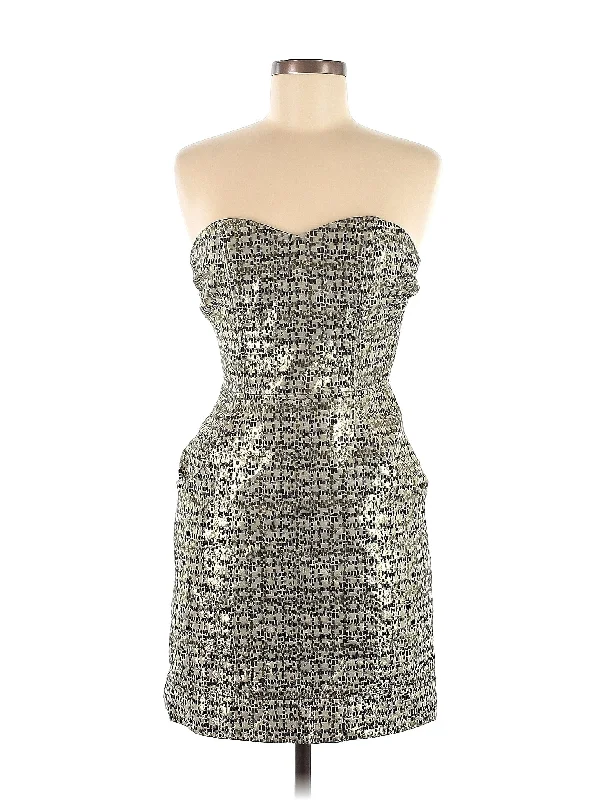 cocktail dress with cold shoulder-Cocktail Dress