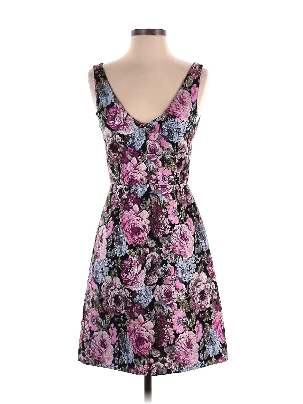cocktail dress with geometric cutouts-Cocktail Dress