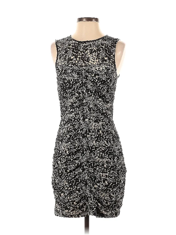 cocktail dress with metallic finish-Cocktail Dress