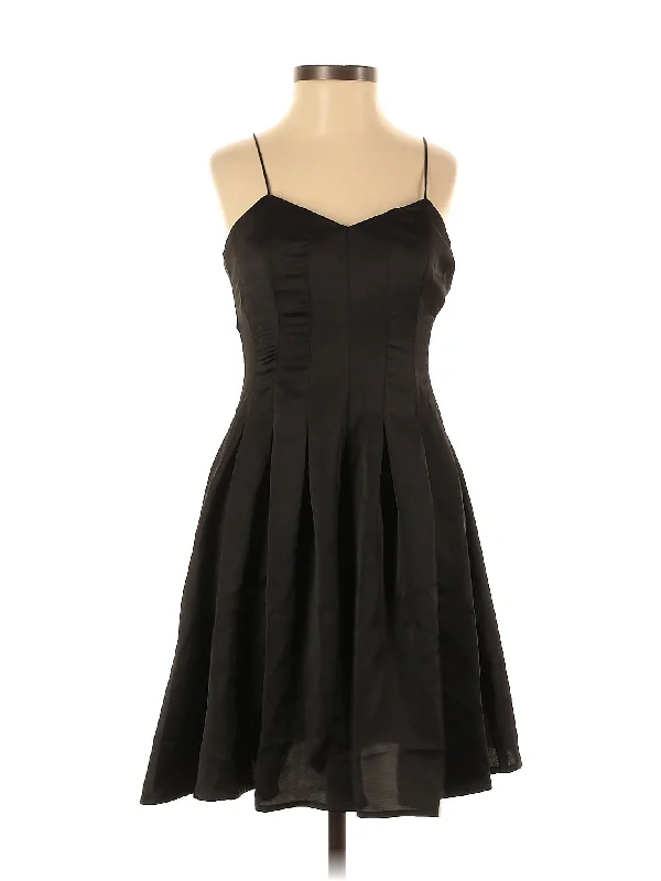 cocktail dress with side frills-Cocktail Dress
