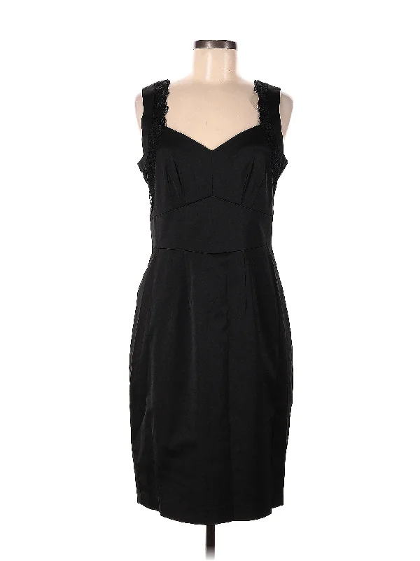 cocktail dress with side buttons-Cocktail Dress