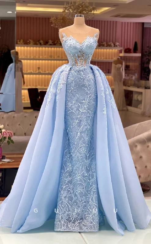 evening gowns with tulle skirts-G2797 - Elegant & Luxurious A-Line Strapless Lace Applique Long Prom Evening Dress evening gowns with tulle skirts-G2797 - Elegant & Luxurious A-Line Strapless Lace Applique Long Prom Evening Dress