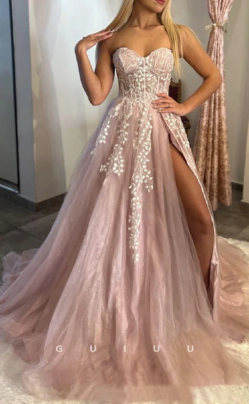 evening dress return policy details-G2812 - Chic & Modern A-Line Glitter Strapless Applique Long Prom Evening Dress evening dress return policy details-G2812 - Chic & Modern A-Line Glitter Strapless Applique Long Prom Evening Dress