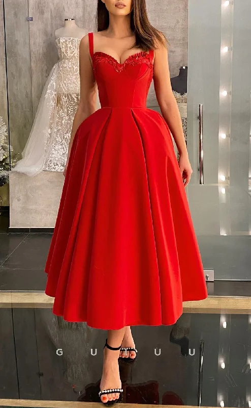 evening gowns with side pleating-G2862 - Chic & Modern A-Line Red Straps Sequins Long Prom Evening Dress evening gowns with side pleating-G2862 - Chic & Modern A-Line Red Straps Sequins Long Prom Evening Dress