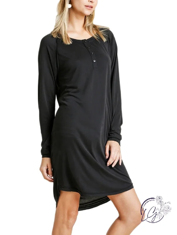 evening dresses for art biennales-Riding Into The Night Dress