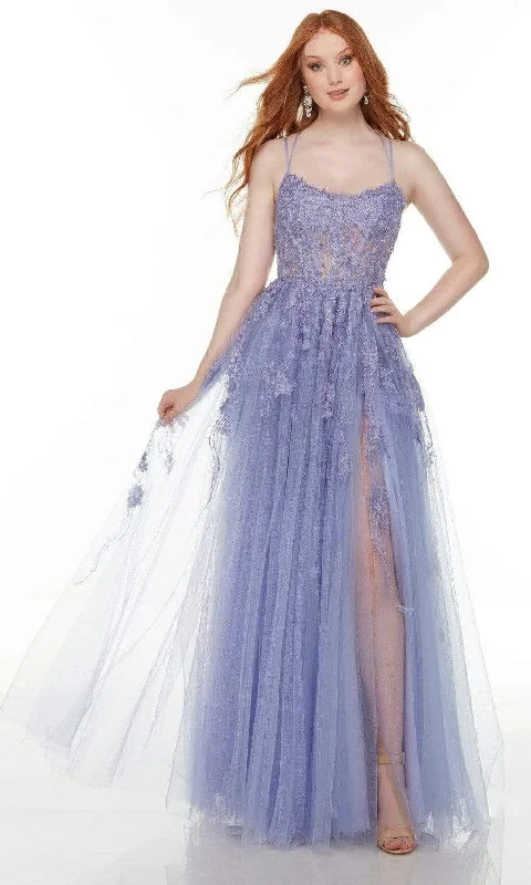 Dress for wedding radiant style glowing--Alyce Paris 61077 -  Beaded Gown