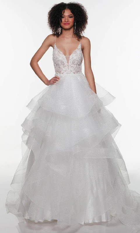 Dress for wedding glamorous style red carpet--Alyce Paris 61290
