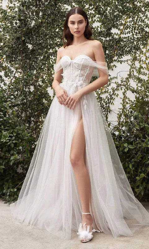 Best wedding dresses for petite brides now--Andrea and Leo A1036W