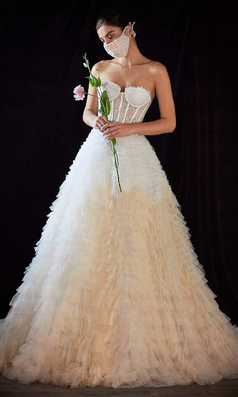 Dress for wedding attractive style wow--Andrea and Leo - Corset Ruffled Bridal Gown A0767W Dress for wedding attractive style wow--Andrea and Leo - Corset Ruffled Bridal Gown A0767W