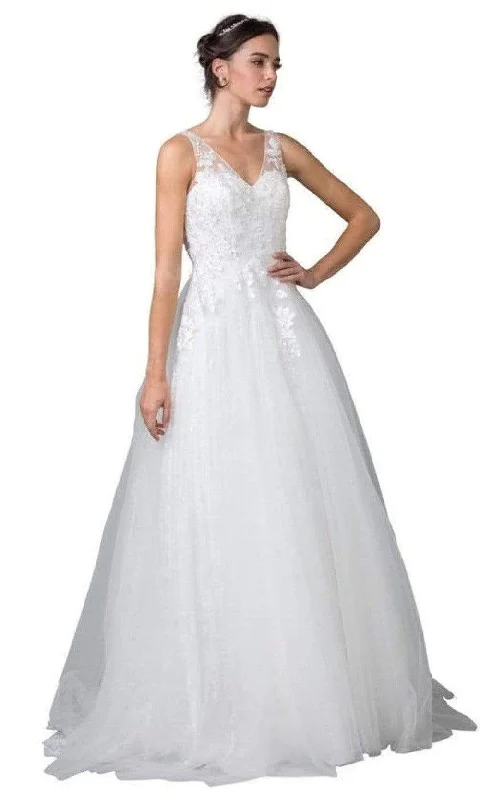 Dress for wedding dazzling style gorge--Aspeed Bridal L2355